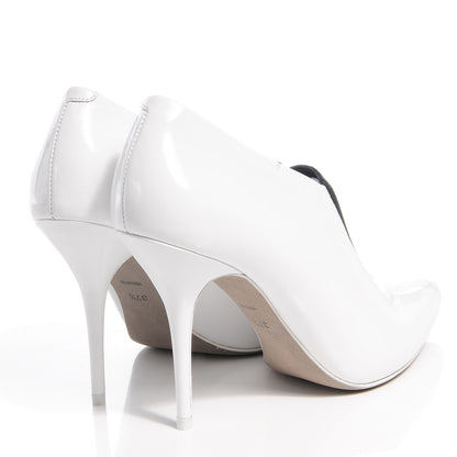 Alexander Wang Calfskin Natasha 120 Ankle Booties 37.5 Peroxide 4 of 8