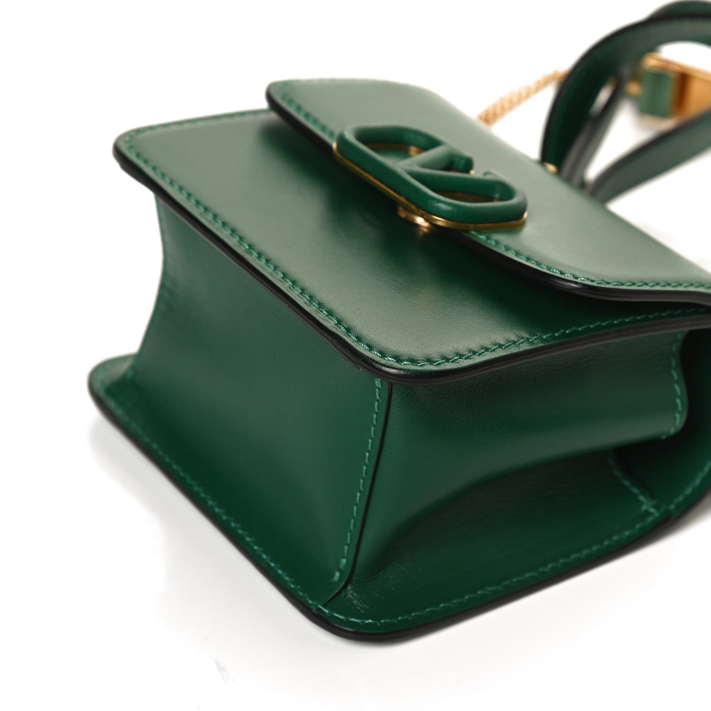 Calfskin Micro VSling Shoulder Bag Green