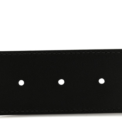 Gucci Moon Calfskin Scales Double G 40mm Belt 85 34 Black 4 of 6