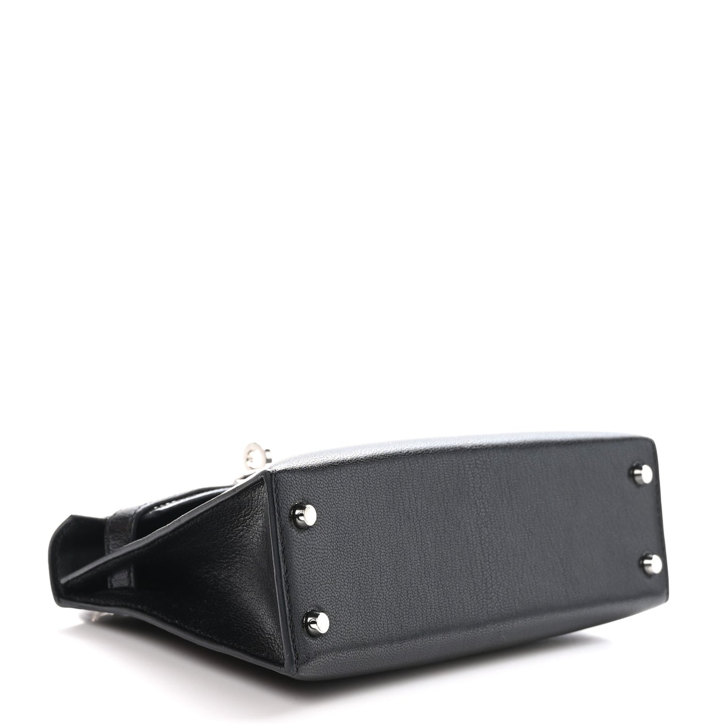 Chevre Chamkila Mini Kelly Sellier 20 Black