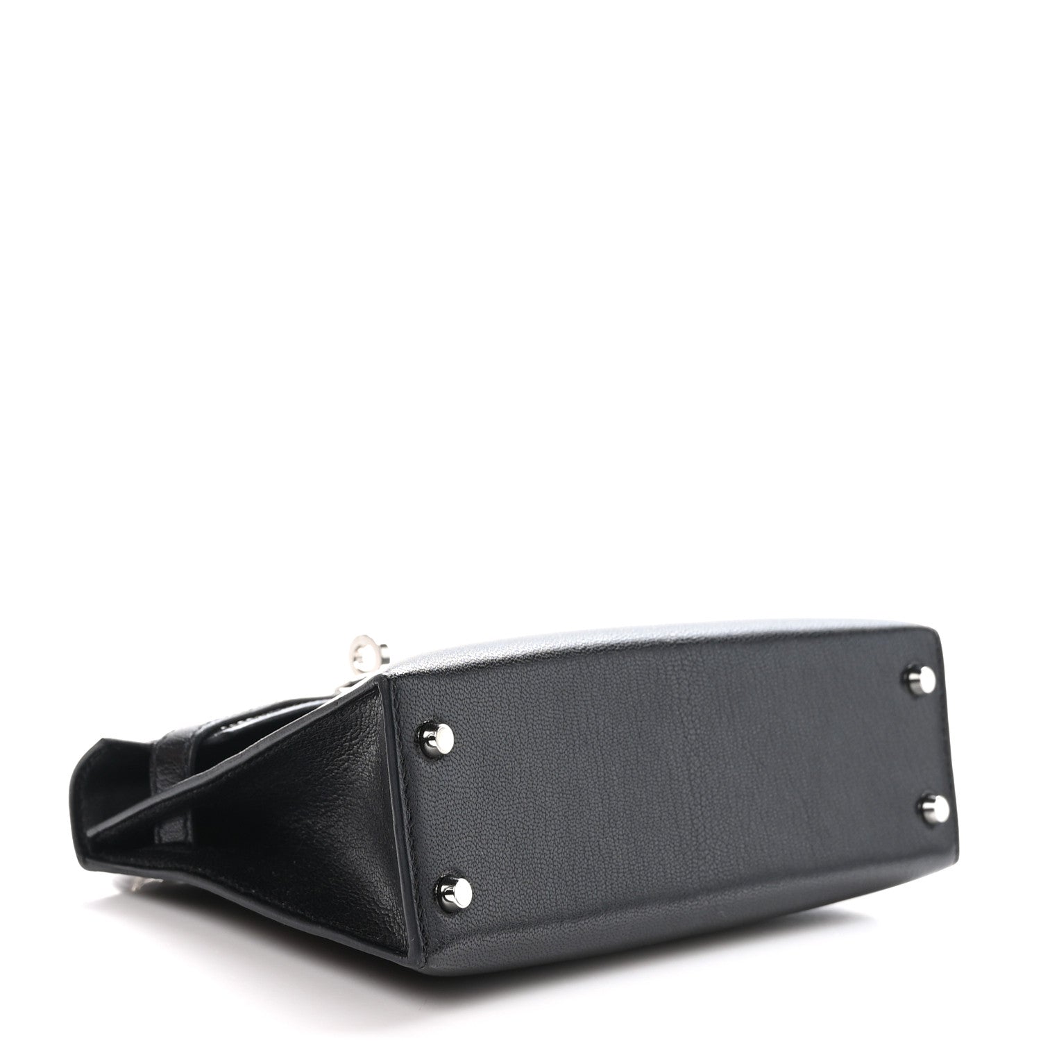 Hermes Chevre Chamkila Mini Kelly Sellier 20 Black 4 of 11