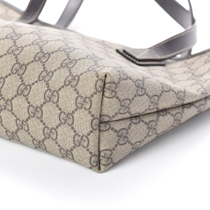 Gucci GG Supreme Monogram Small Joy Tote Dark Brown 9 of 9
