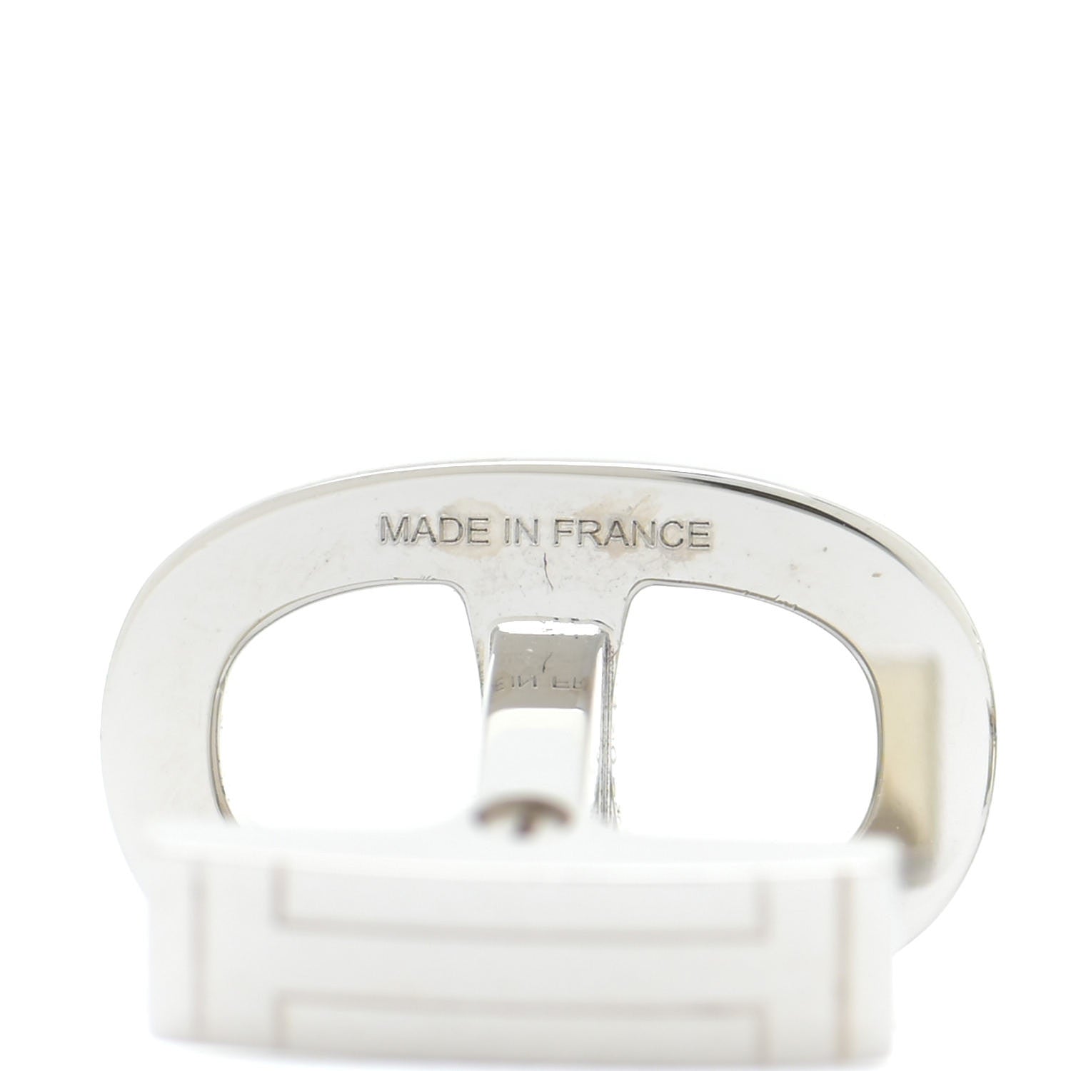 Hermes Lacquer Palladium Marine Cufflinks 4 of 6