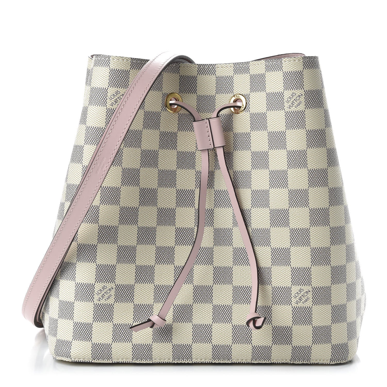 Louis Vuitton Damier Azur Neonoe MM Eau De Rose 1 of 10