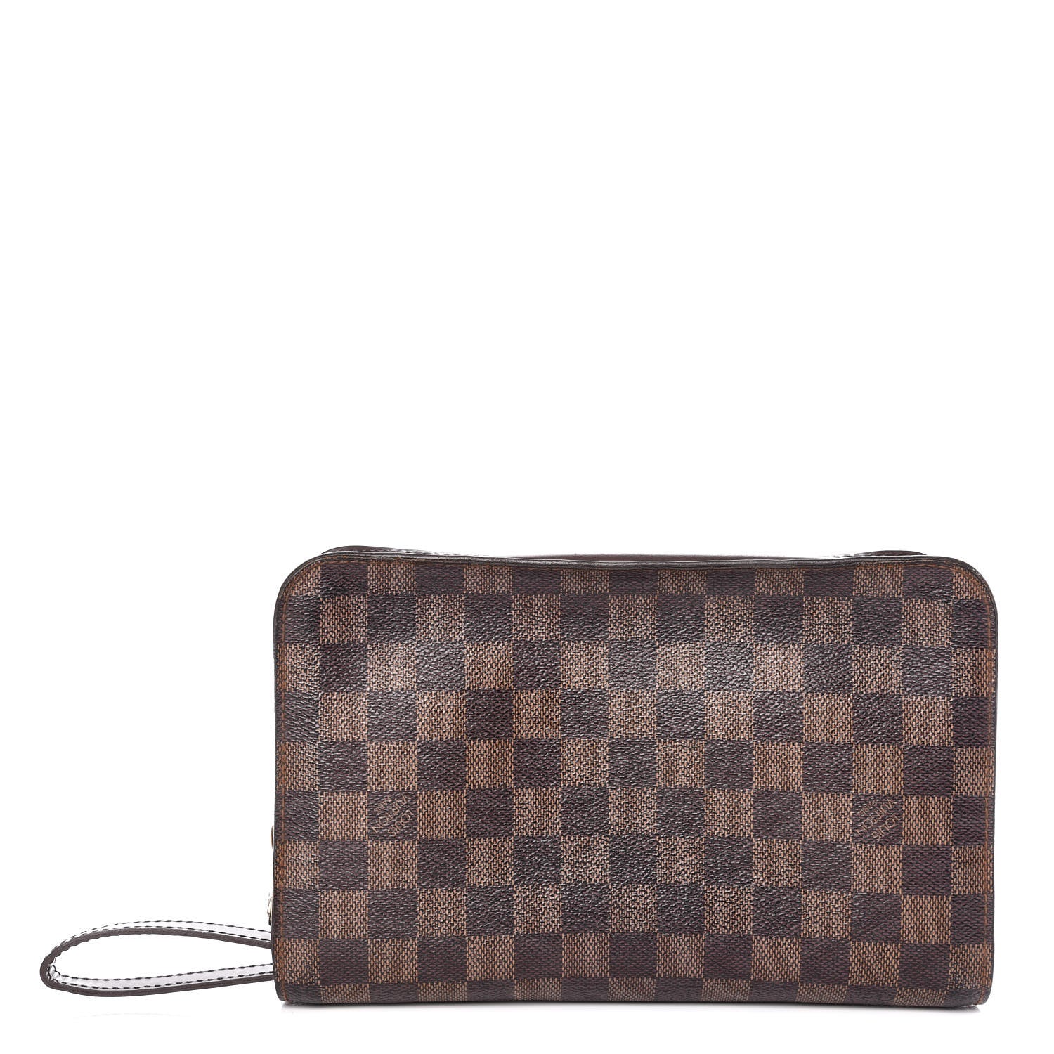 Louis Vuitton Damier Ebene Pochette Saint Louis Clutch 1 of 12
