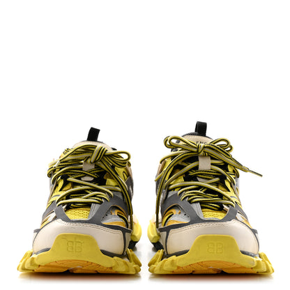 Balenciaga Mesh Nylon Mens Track Sneakers 40 Yellow Black White 2 of 19