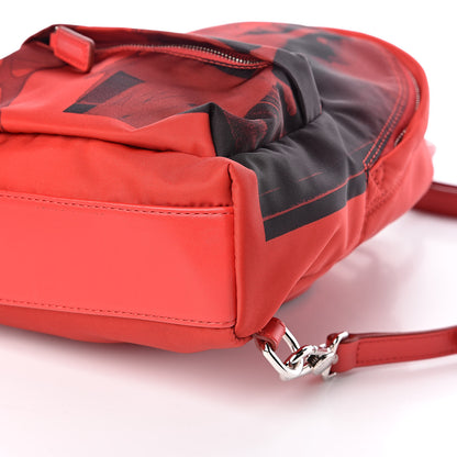Givenchy Nylon Bambi Print Nano Backpack Red 9 of 10