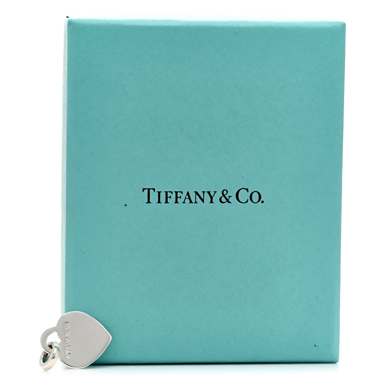 Tiffany Sterling Silver Heart Tag Charm 5 of 5