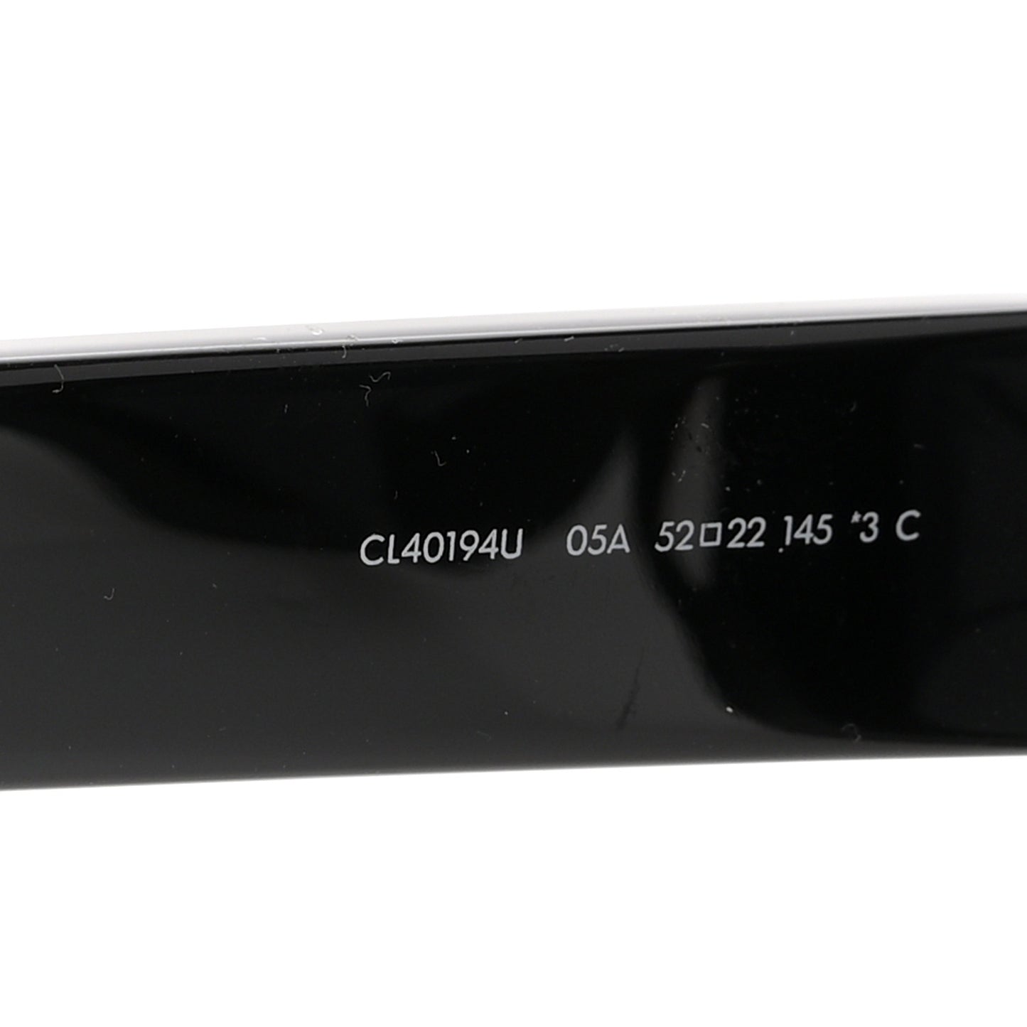 Acetate Triomphe 01 Sunglasses CL40194U Black