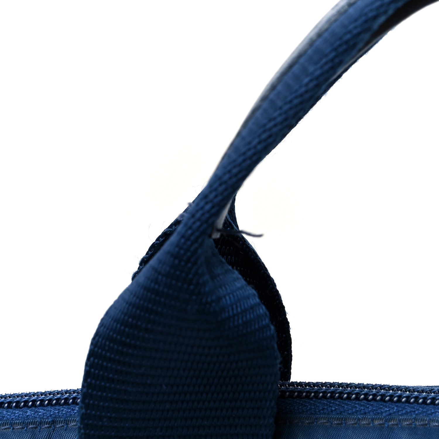 Prada Tessuto Nylon Saffiano Tote Cobalto 12 of 12