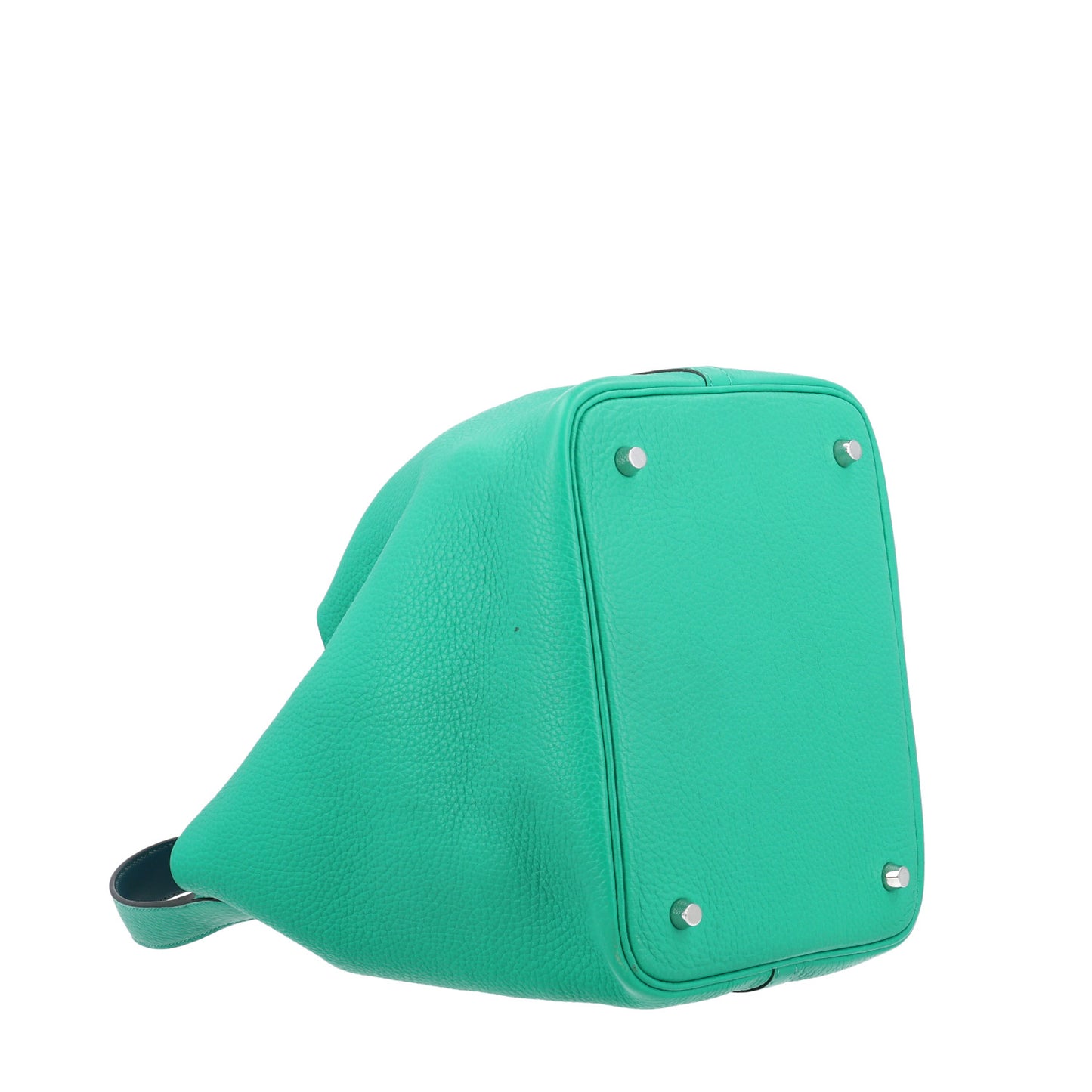 Taurillon Clemence Swift Eclat Picotin Lock 22 MM Menthe Vert Bosphore