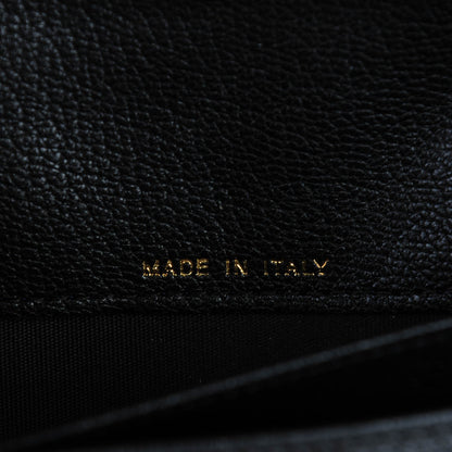 Chanel Patent Calfskin Quilted Yen Wallet Black 7 of 8