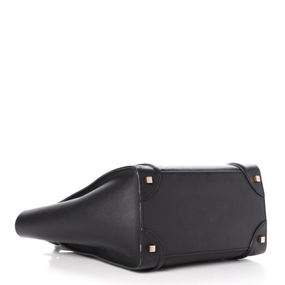 Celine Smooth Calfskin Mini Luggage Black 4 of 18