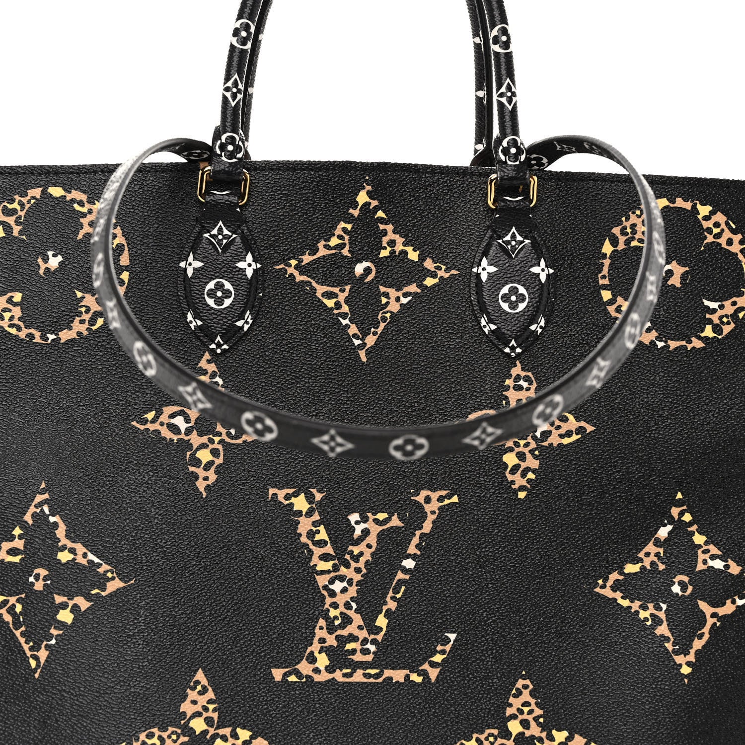 Louis Vuitton Monogram Giant Jungle Onthego GM Black 7 of 11