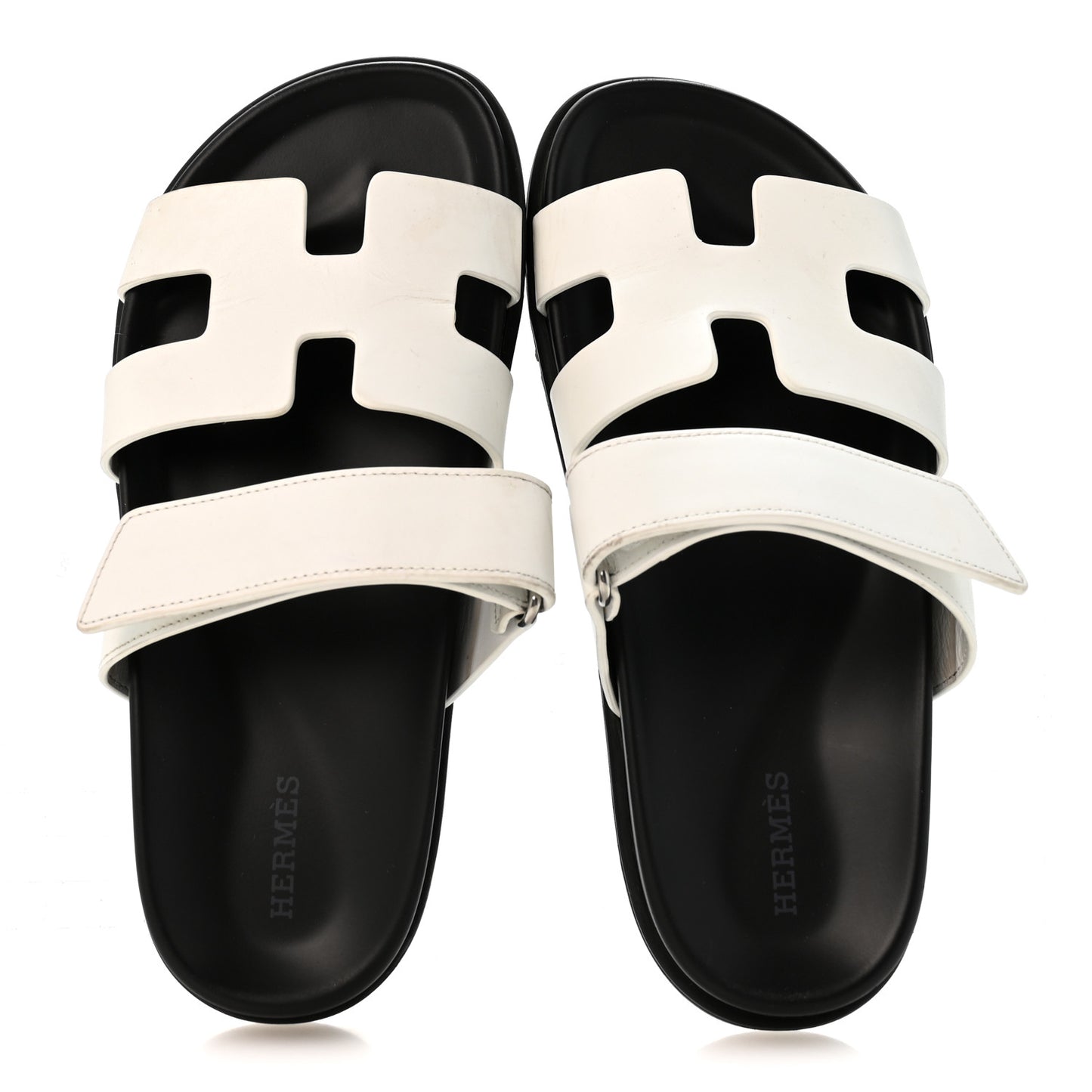 Calfskin Womens Chypre Sandals 37.5 White