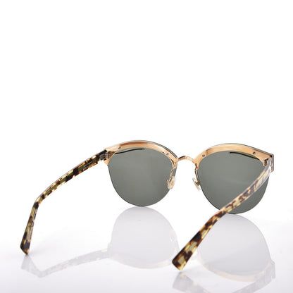 Christian Dior DiorEmprise Sunglasses Gold Havana 4 of 10