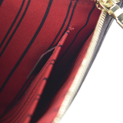 Louis Vuitton Damier Ebene Neverfull MM GM Pochette 8 of 8