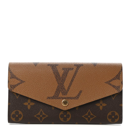 Louis Vuitton Reverse Monogram Giant Sarah Wallet 1 of 7