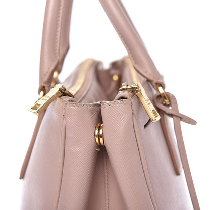 Prada Saffiano Small Galleria Double Zip Tote Orchidea 10 of 11