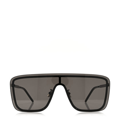 Saint Laurent Metal SL 364 Mask Sunglasses Black 3 of 6