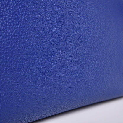 Hermes Togo Kelly Retourne 32 Bleu Electrique 32 of 49