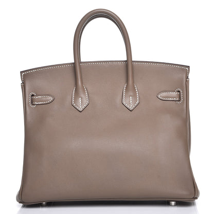 Hermes Swift Birkin 25 Etoupe 4 of 26