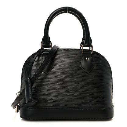 Louis Vuitton Epi Alma BB Black 1 of 13