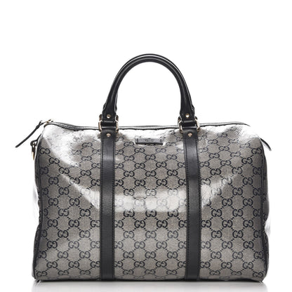 Gucci Crystal Monogram Medium Joy Boston Black 1 of 7