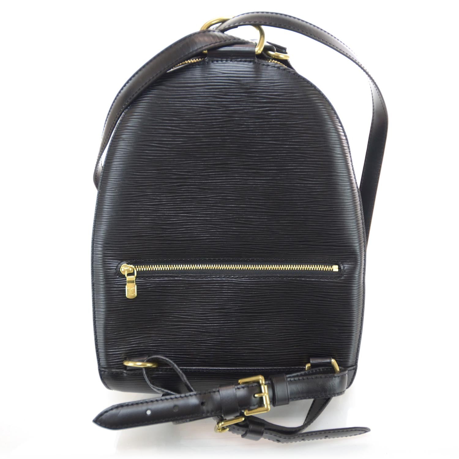 Louis Vuitton Epi Mabillon Backpack Black 3 of 8