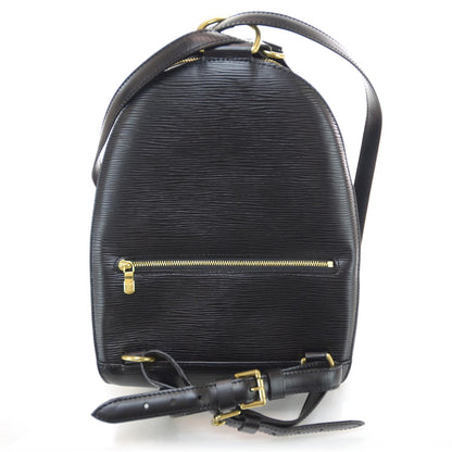 Louis Vuitton Epi Mabillon Backpack Black 3 of 8