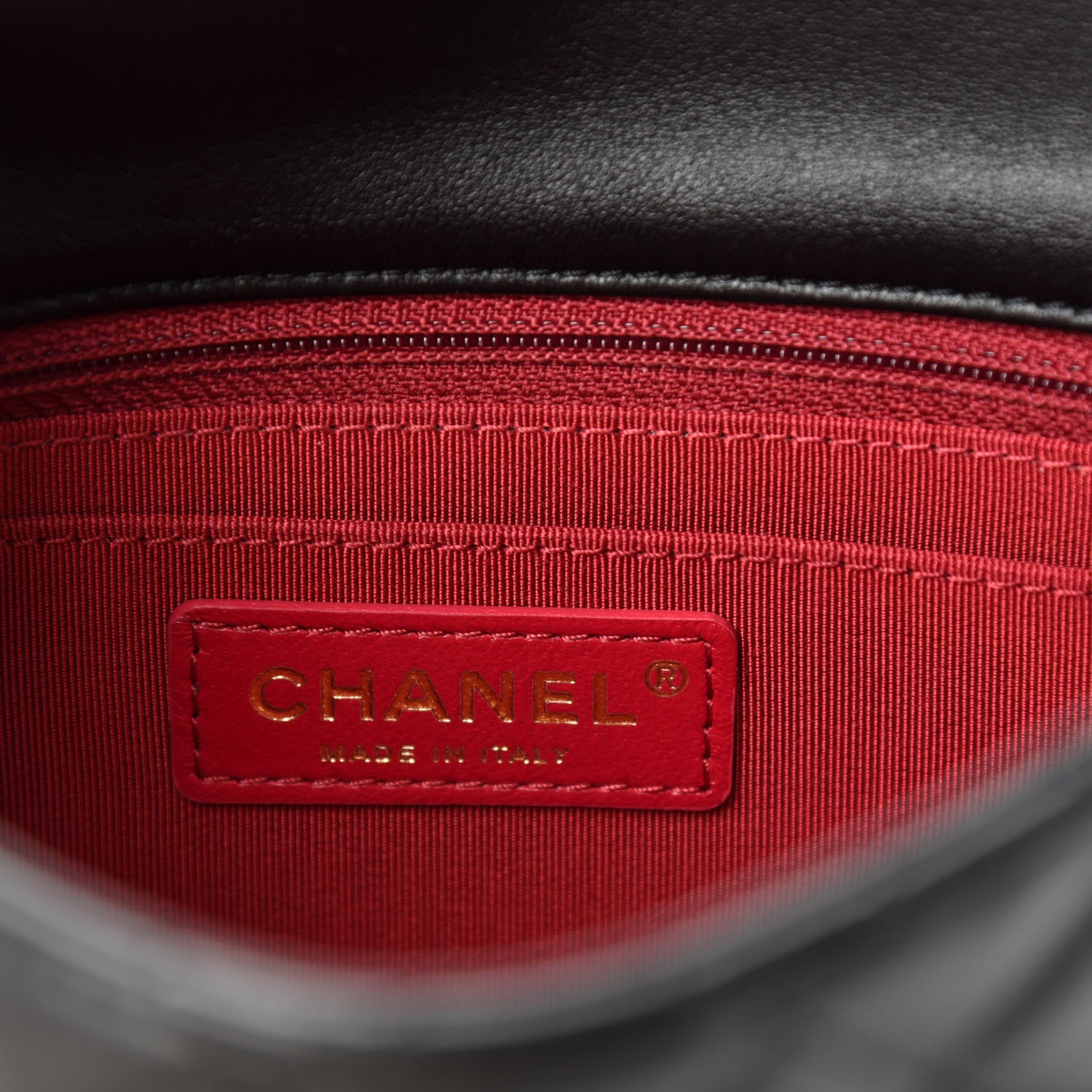 Chanel Lambskin Quilted Mini Romance Square Flap Black 8 of 11