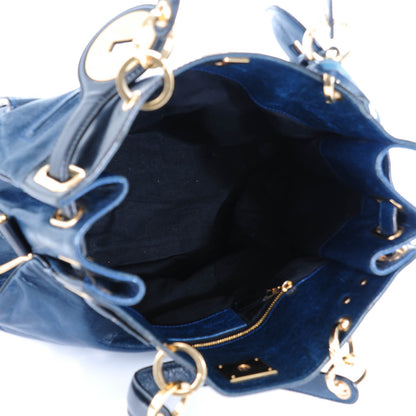 Balenciaga Chevre Lune Medium MM Tote Bleu 5 of 10