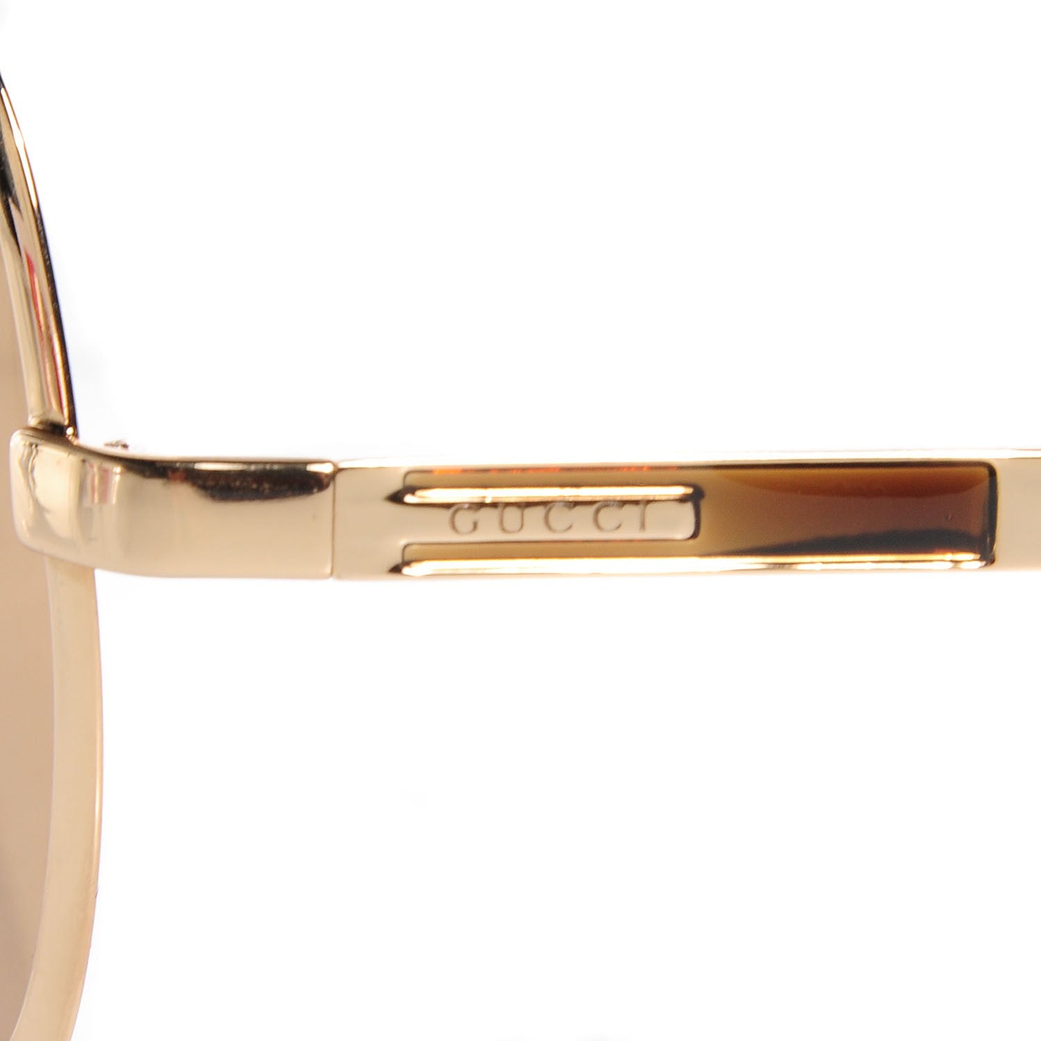 Gucci Aviator Sunglasses 2785/S Gold 5 of 7