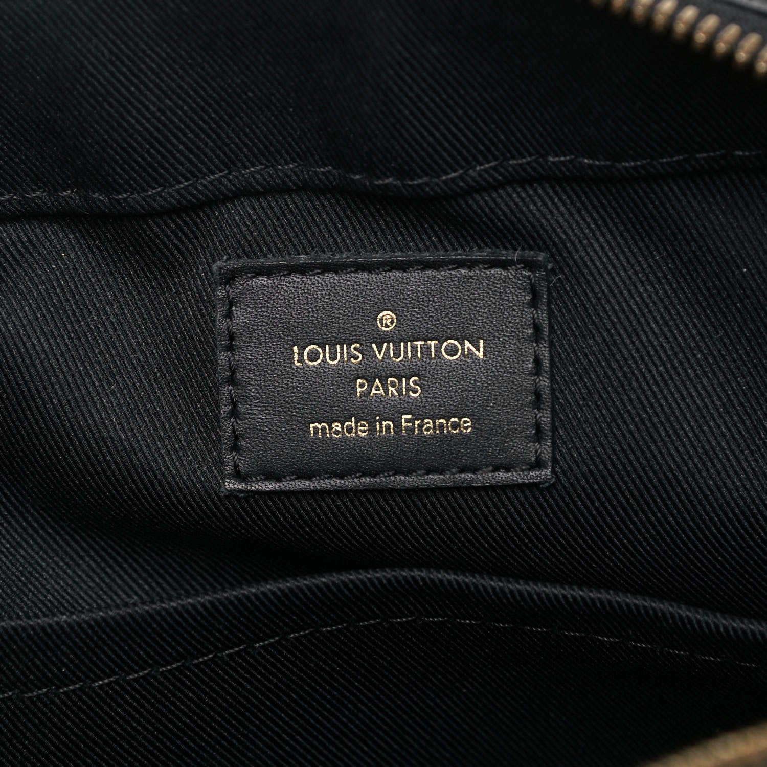 Louis Vuitton Monogram Saintonge Black 8 of 9