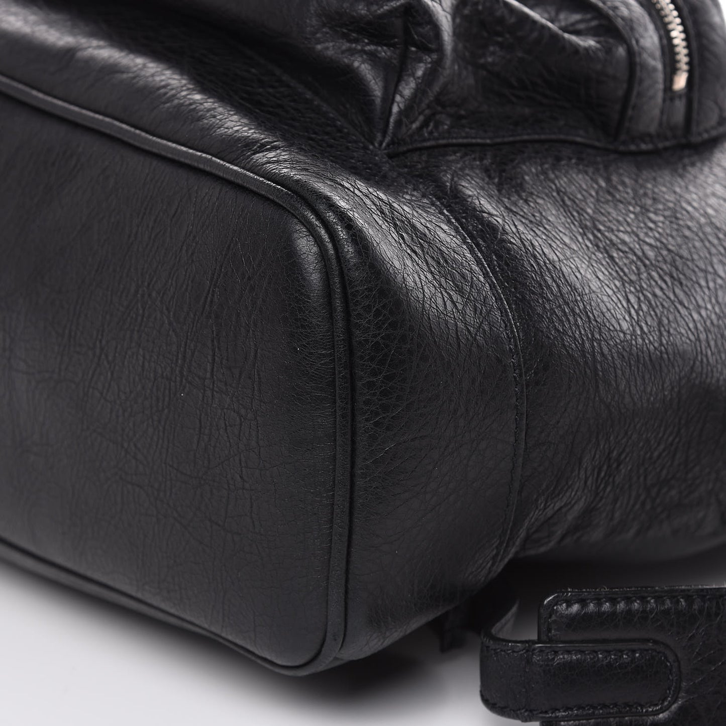 Agneau Classic Hardware Backpack Black