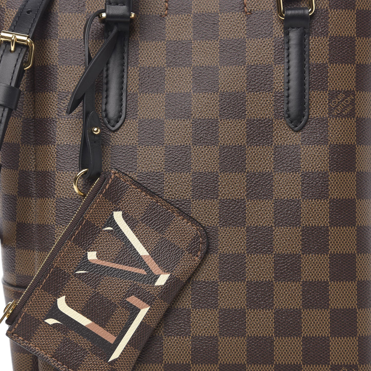 Damier Ebene Belmont PM Black