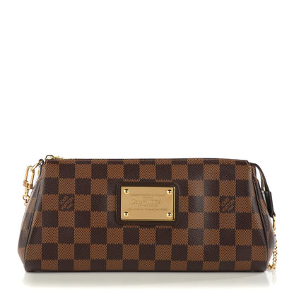 Louis Vuitton Damier Ebene Eva Clutch 1 of 7