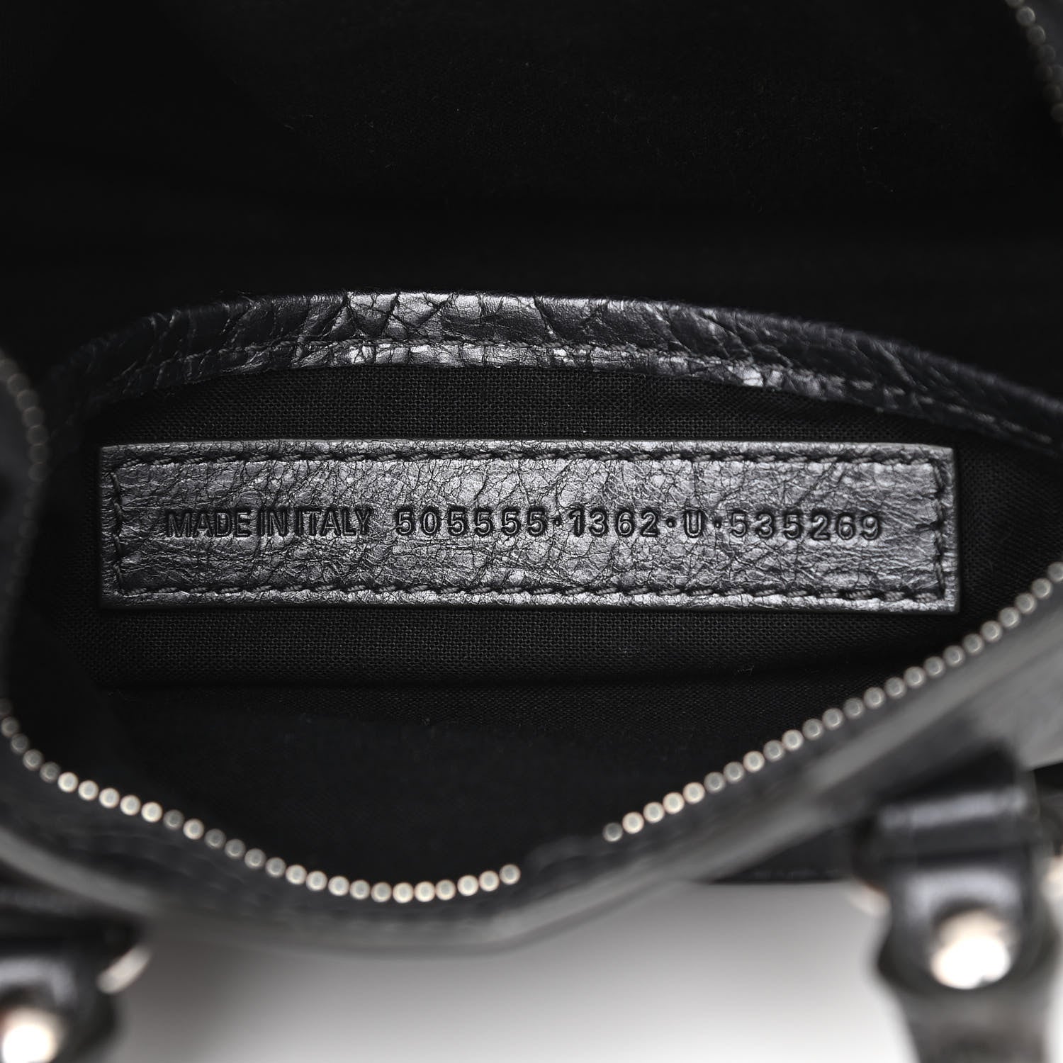 Balenciaga Agneau Classic Silver Hardware Nano City Anthracite 7 of 10
