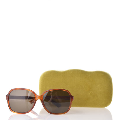 Gucci Acetate Square Frame Sunglasses GG 3834/F/S Tortoise 7 of 7