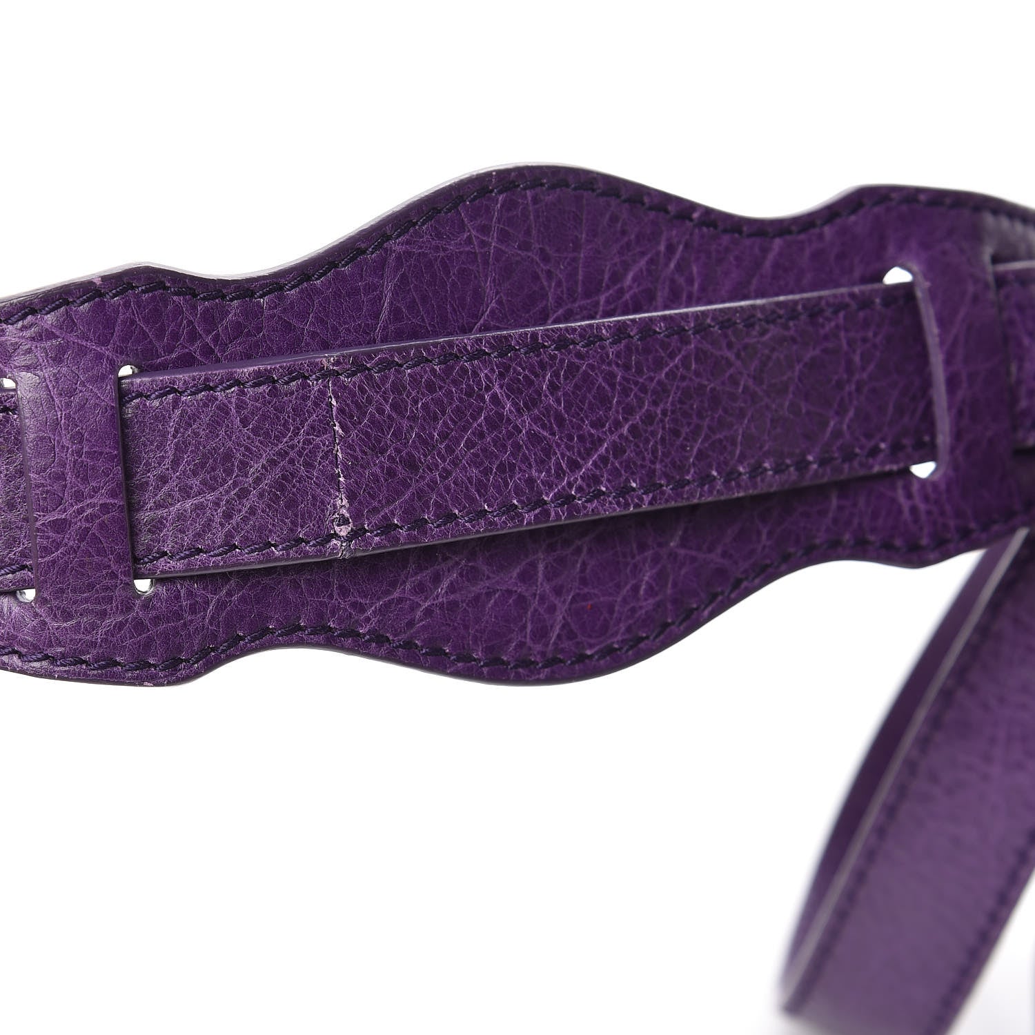 Balenciaga Agneau Giant 12 Silver Hardware Town Dark Violet 8 of 15