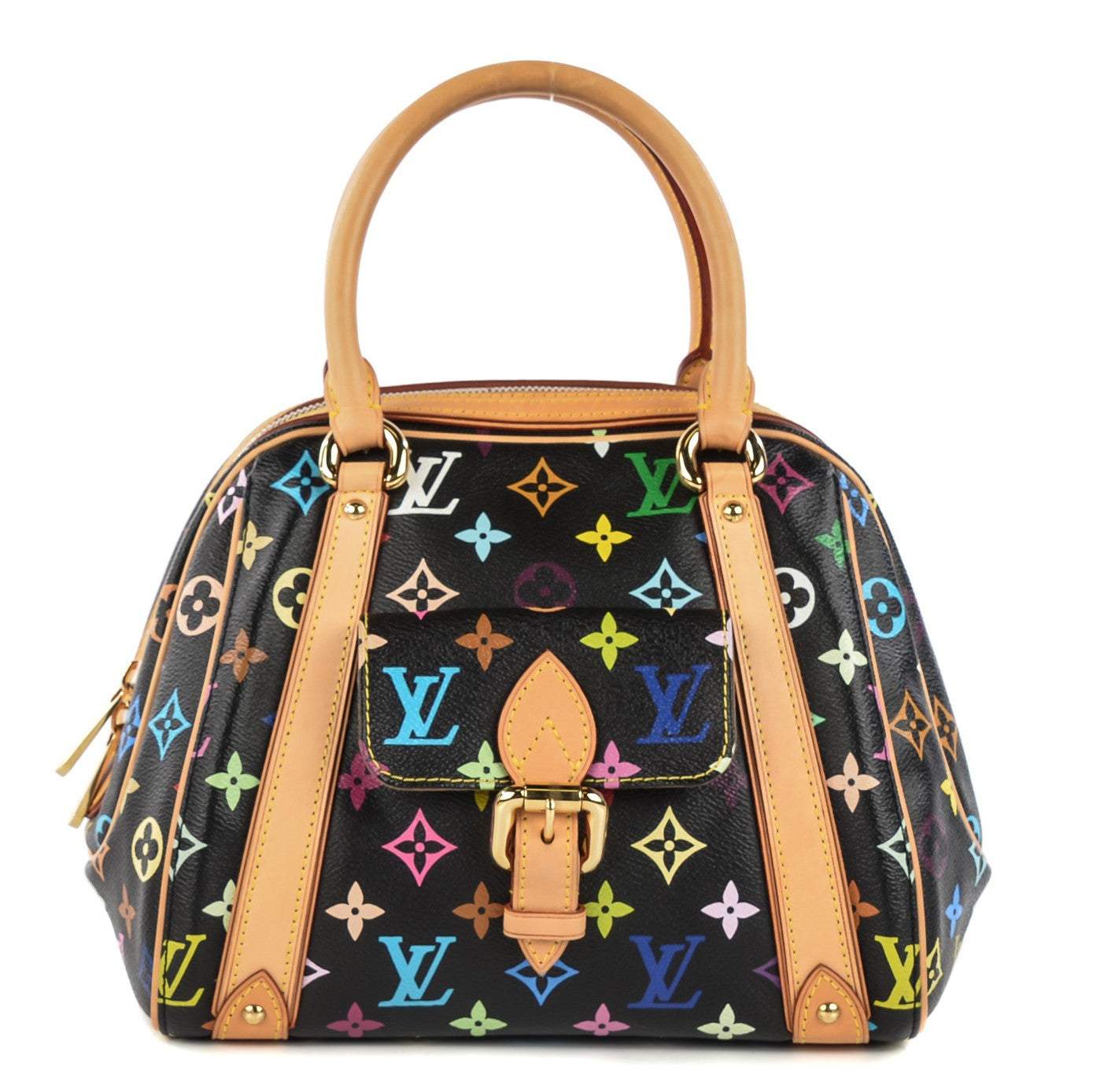 Louis Vuitton Monogram Multicolor Priscilla Black 1 of 8