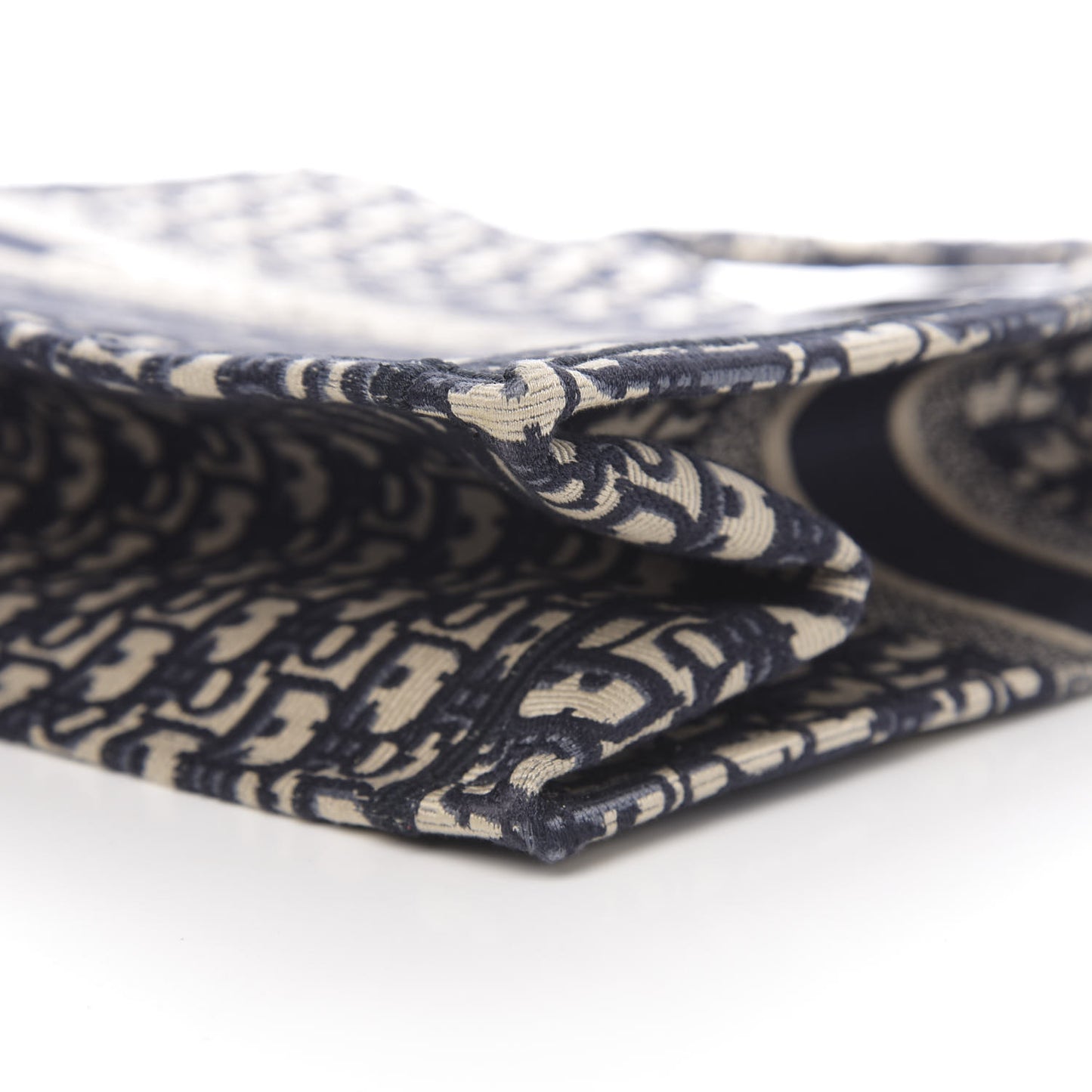 Oblique Book Tote Blue Multicolor