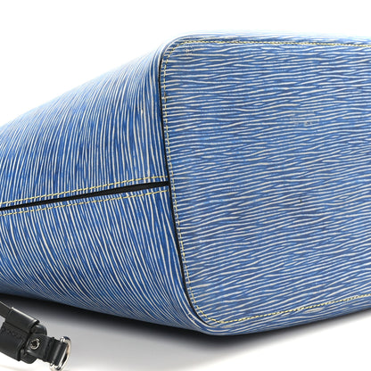 Louis Vuitton Epi Neverfull MM Denim Light 8 of 9