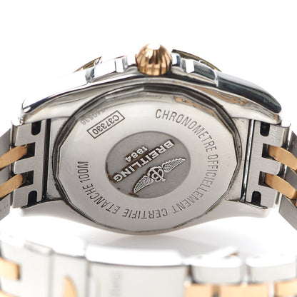 Breitling Stainless Steel 18K Rose Gold Diamond Mother of Pearl 36mm Galactic Automatic Watch C37330 4 of 6