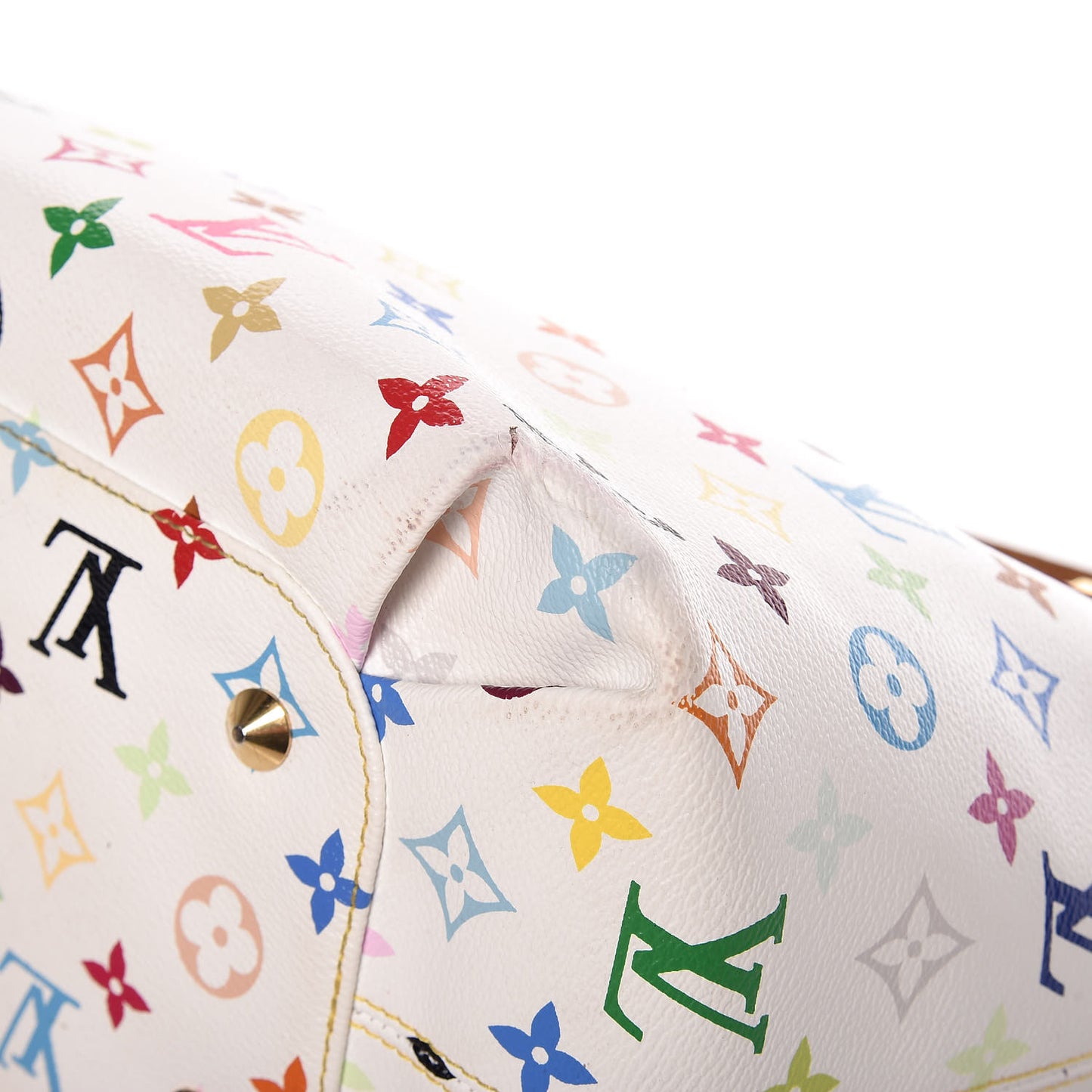 Monogram Multicolor Annie GM White