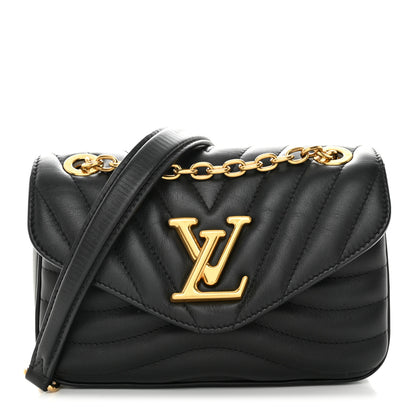 Louis Vuitton Calfskin New Wave Chain PM NM Black 1 of 10