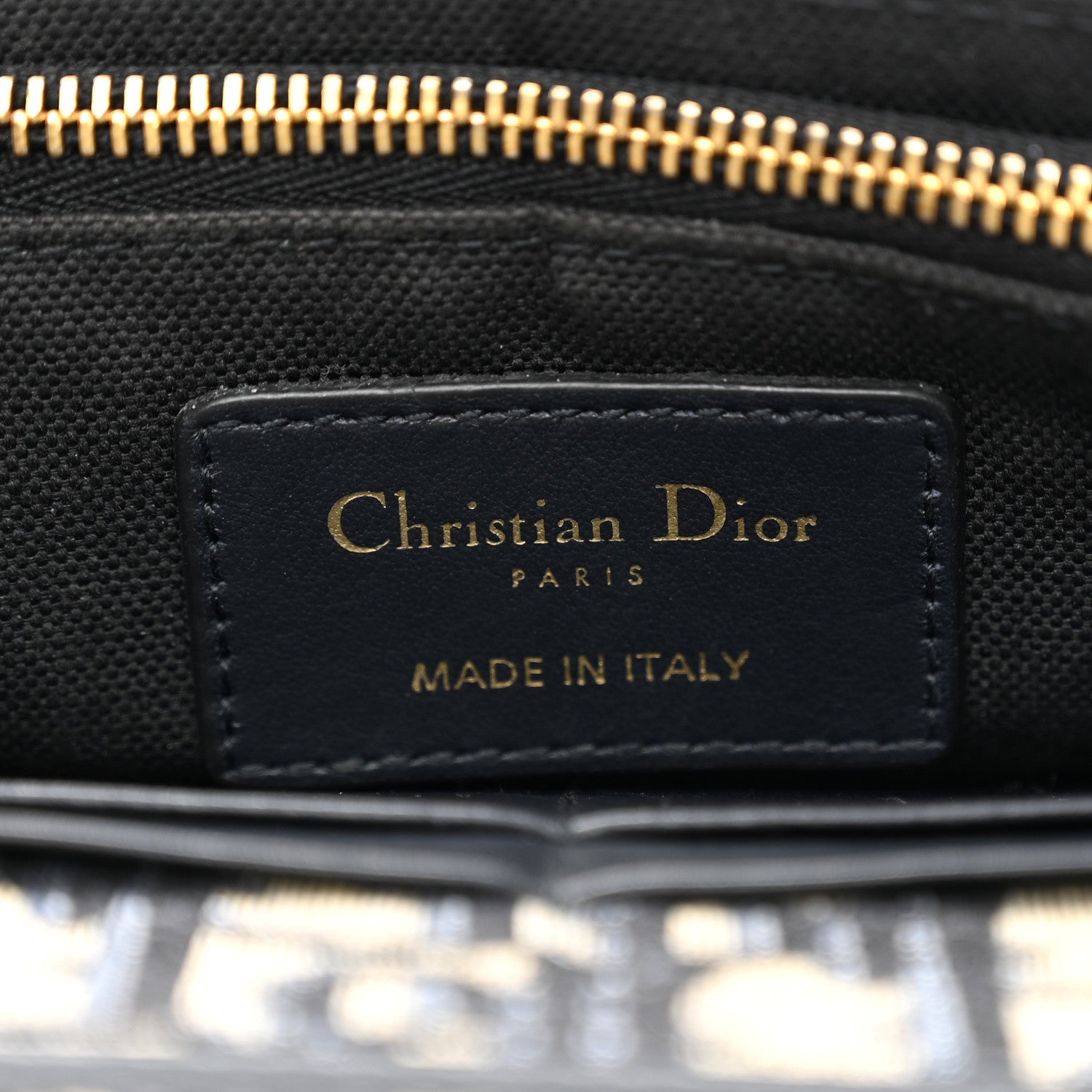 Christian Dior Oblique 30 Montaigne 2-In-1 Pouch Blue 6 of 11