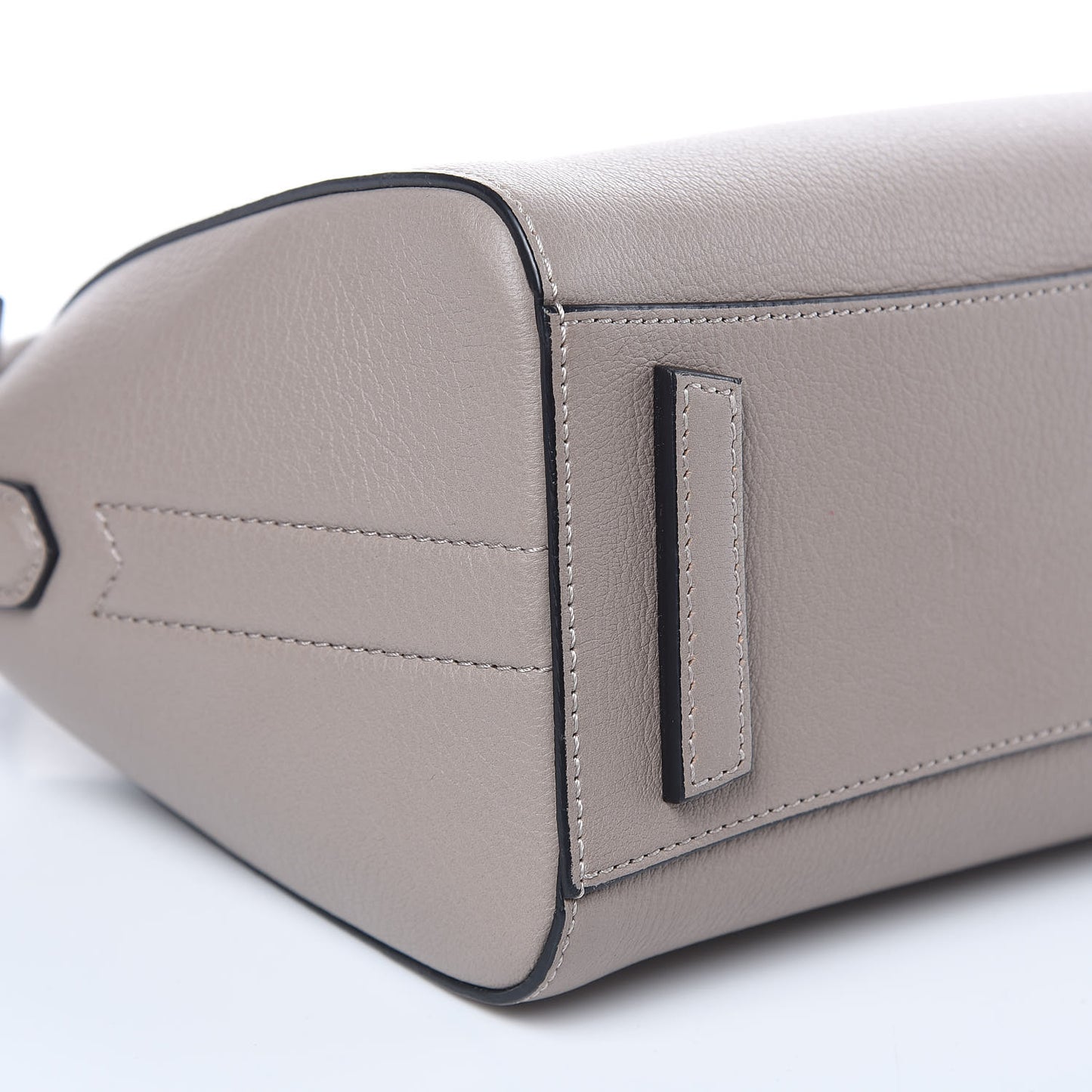 Calfskin Mini Antigona Storm Grey