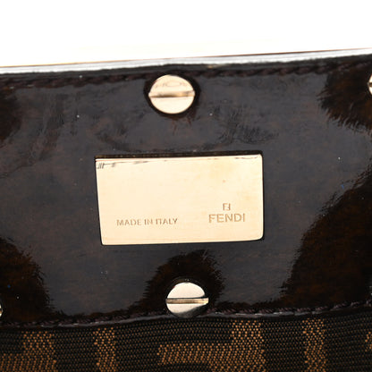 Fendi Zucca Mia Tote Tobacco 7 of 10