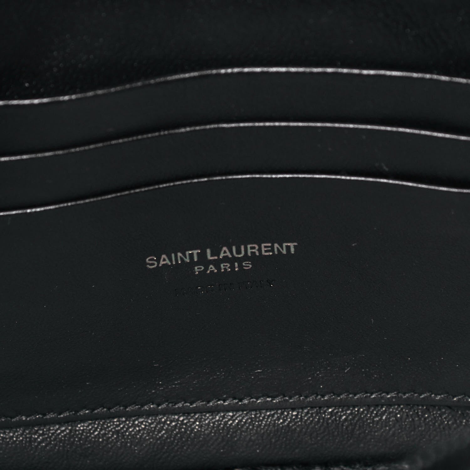 Saint Laurent Grain De Poudre Matelasse Monogram Mini Lou Camera Bag Black 6 of 10